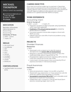 Resume summary examples for different job roles and professions