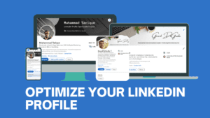 Optimized LinkedIn profile supporting resume shortlisting