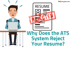 ATS screening process showing why resumes are rejected
